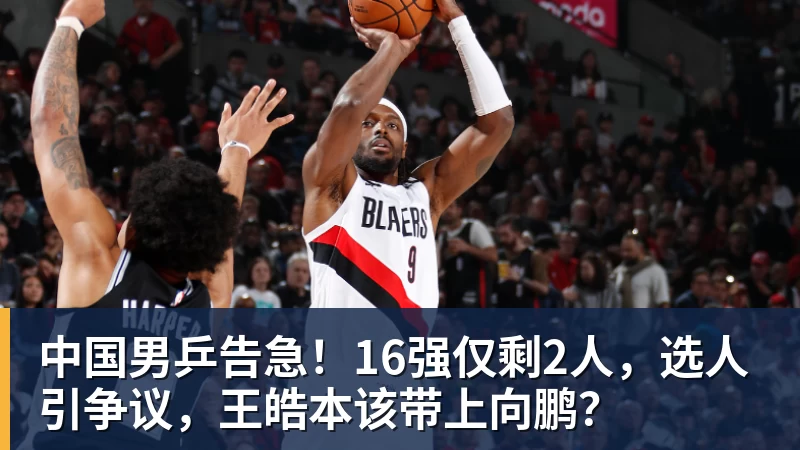 中国男乒告急！16强仅剩2人，选人引争议，王皓本该带上向鹏？